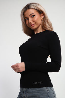 Лонгслив женский облегающий со швом ЛГ-03