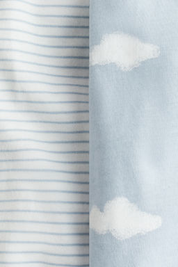 Pack de 2 pijamas enteros con cremallera