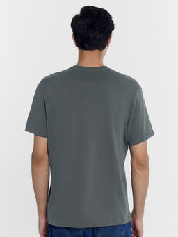 Футболка мужская серая с печатью камень +печать 111742-1 - Mark formelle фото 3