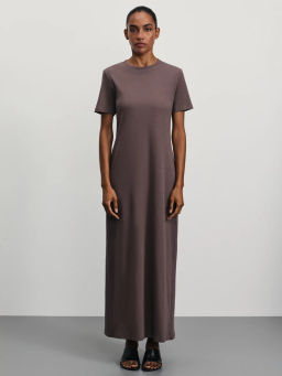 Платье-футболка длины макси / Zarina  фото 2