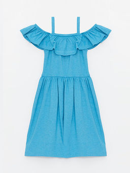 Kay?k Yaka K?z ?ocuk Elbise