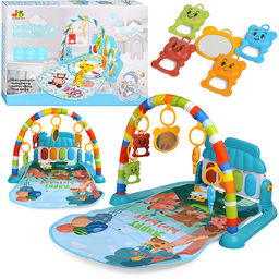 Коврик развивающий "Праздник у зверят" в коробке