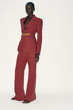 WIDE BELT BLAZER