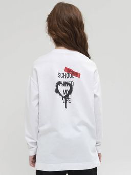 PELICAN, джемпер для девочек, Белый  фото 10