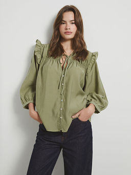 Ba?lamal? Yaka Kad?n G?mlek