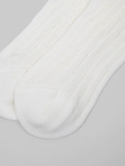 Носки из смесовой шерсти "Молоко"