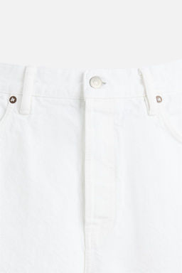 LIMITED EDITION STRAIGHT-LEG DENIM BERMUDA SHORTS - Zara фото 20