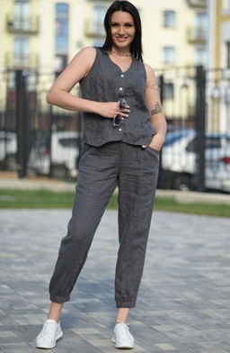 Брюки 100% лен