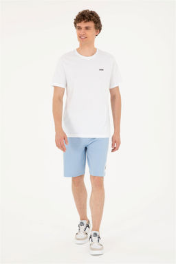 Мужская белая футболка Неожиданная скидка в корзине