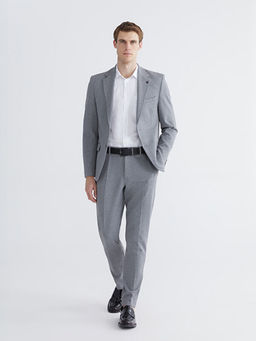 Dar Kal?p Erkek Blazer Ceket