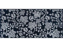 6с102.411ж1 Plaza (т.синий) Полотенце махровое 67х150см