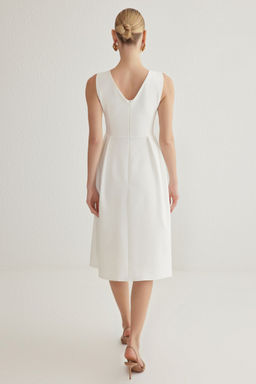 TRENDYOLMILLA Siyah A-Kesim V Yaka Cicek Detayl? Dokuma S?k Abiye Elbise TPRSS25EL00075  фото 10