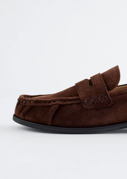 Mocasines de piel