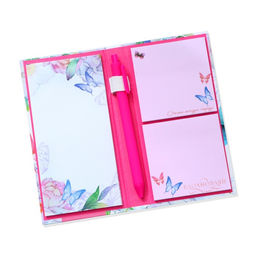 Подарочный набор, блок бумаг для записей, стикеры, ручка Самой лучшей - Artfox фото 3