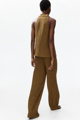 Pantal?n amplio con efecto arrugado - H&m фото 6