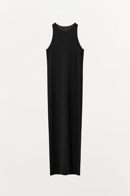LONG POLYAMIDE DRESS - Zara фото 4