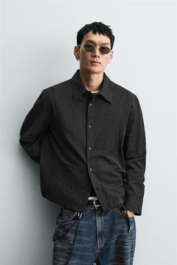 GEOMETRIC JACQUARD SHIRT - Zara фото 2