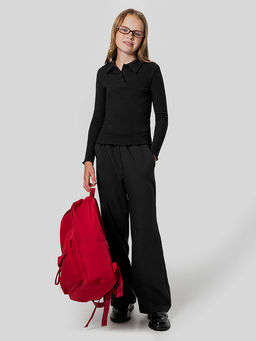 Брюки для девочек черные - Mark formelle фото 7