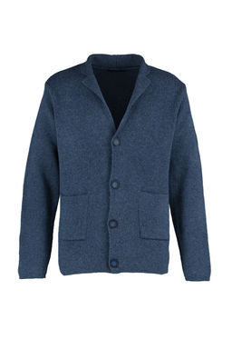 TRENDYOL MAN Antrasit Regular Fit Yunlu Yaka Triko H?rka TMNAW22HI0140 - Trendyolmilla фото 23