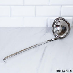 Половник 380 мл металл 46,5х13,7 см / YJM-8 /уп 280/