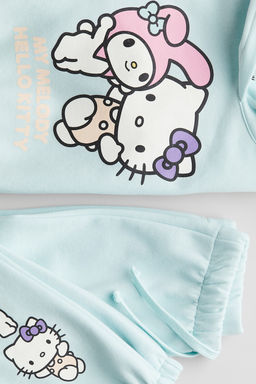 Conjunto estampado de 2 piezas en tejido sudadera - H&m фото 2