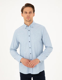 Mavi Regular Fit Uzun Kollu G_mlek