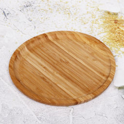 Доска бамбуковая для подачи и сервировки "SHEF" 25см