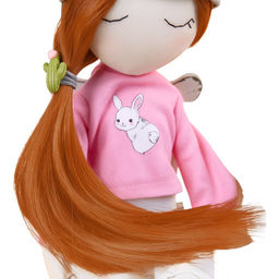 HobbyBe HAR-3 Тресс для кукол 25 см 100 см 34 г 18 золотисто-медный