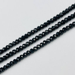 Бусины для рукоделия из Шпинели черной 39 см