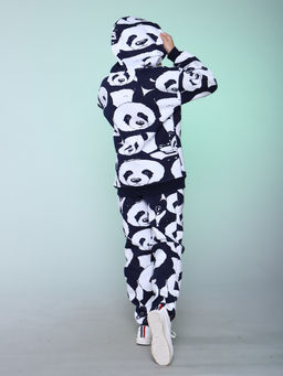 Костюм "Лаванда-1" Темно-синий (панда)