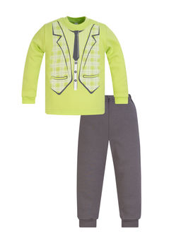 Костюм детский салатсерый жилет