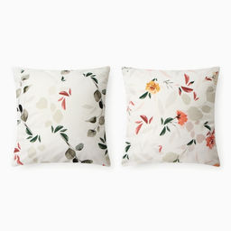 Чехол на подушку 2 шт. Этель. Романтика, 40?40 см, велюр