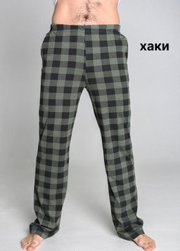 Брюки домашние Оптима из хлопка в ассортименте  фото 28