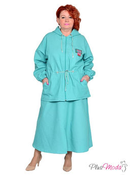 Жакет-парка Модель №1908 размеры 44-84 - Plusmoda фото 15