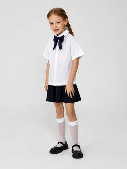 20240270104, Блузка детская для девочек Bitty белый - Acoola фото 5