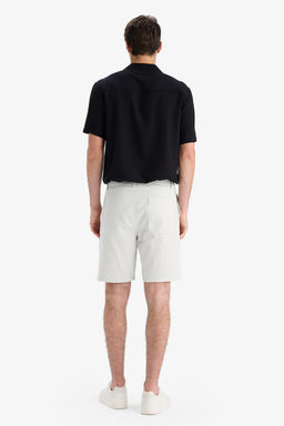 %100 Pamuk Regular Fit Bermuda _ort - Defacto фото 5