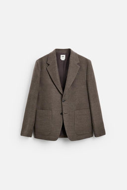 TEXTURED TWILL BLAZER - Zara фото 6