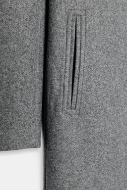 ABRIGO HOMBRERAS SOFT / Gris - Zara фото 10