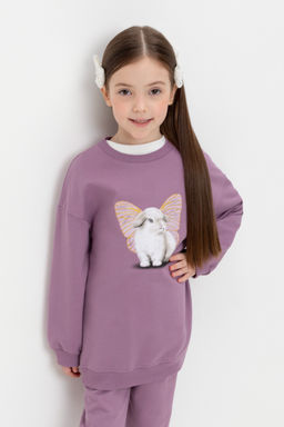 Crockid _ КР 302552/насыщенный виноград к525 джемпер для дев  фото 5