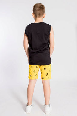 Костюм (майка+шорты) М223059Па Черный - Елена фото 4