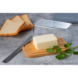 Масленка из бамбука Bambu с крышкой из пластмассы арт.981059 /MALLONY/