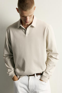 SUDADERA POLO LIGERA REGULAR FIT / Arena - Zara фото 5