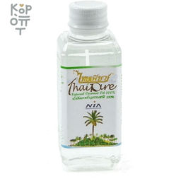 1000мл. Thai Pure Natural Coconut Oil - 100% Кокосовое масло холодного отжима.,