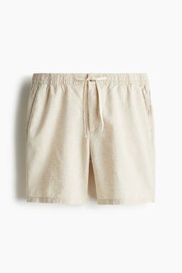 Pantal?n corto en mezcla de lino Regular Fit - H&m фото 2