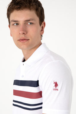 Erkek Regular Fit Polo Yaka Beyaz Ti__rt Sepette S_rpriz _ndirim - U.s. polo assn фото 2