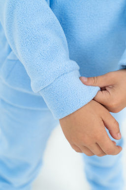 Костюм детский флисовый голубой