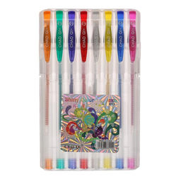 Набор гелевых ручек, 8 цветов, в пластиковой коробке - Simaland фото 5