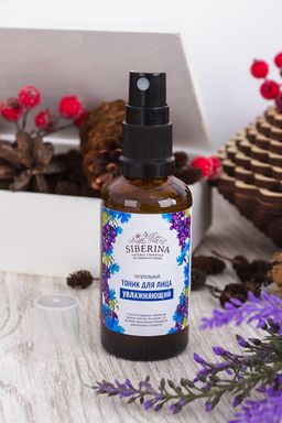 Тоник для лица "Увлажняющий" 50 мл SIBERINA