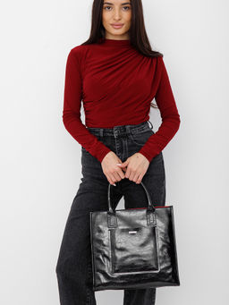 Сумка 58252S black Velina Fabbiana-Safenta