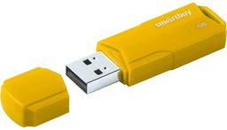 Флеш-накопитель 8Гб "Smartbuy CLUE" Yellow (SB8GBCLU-Y)